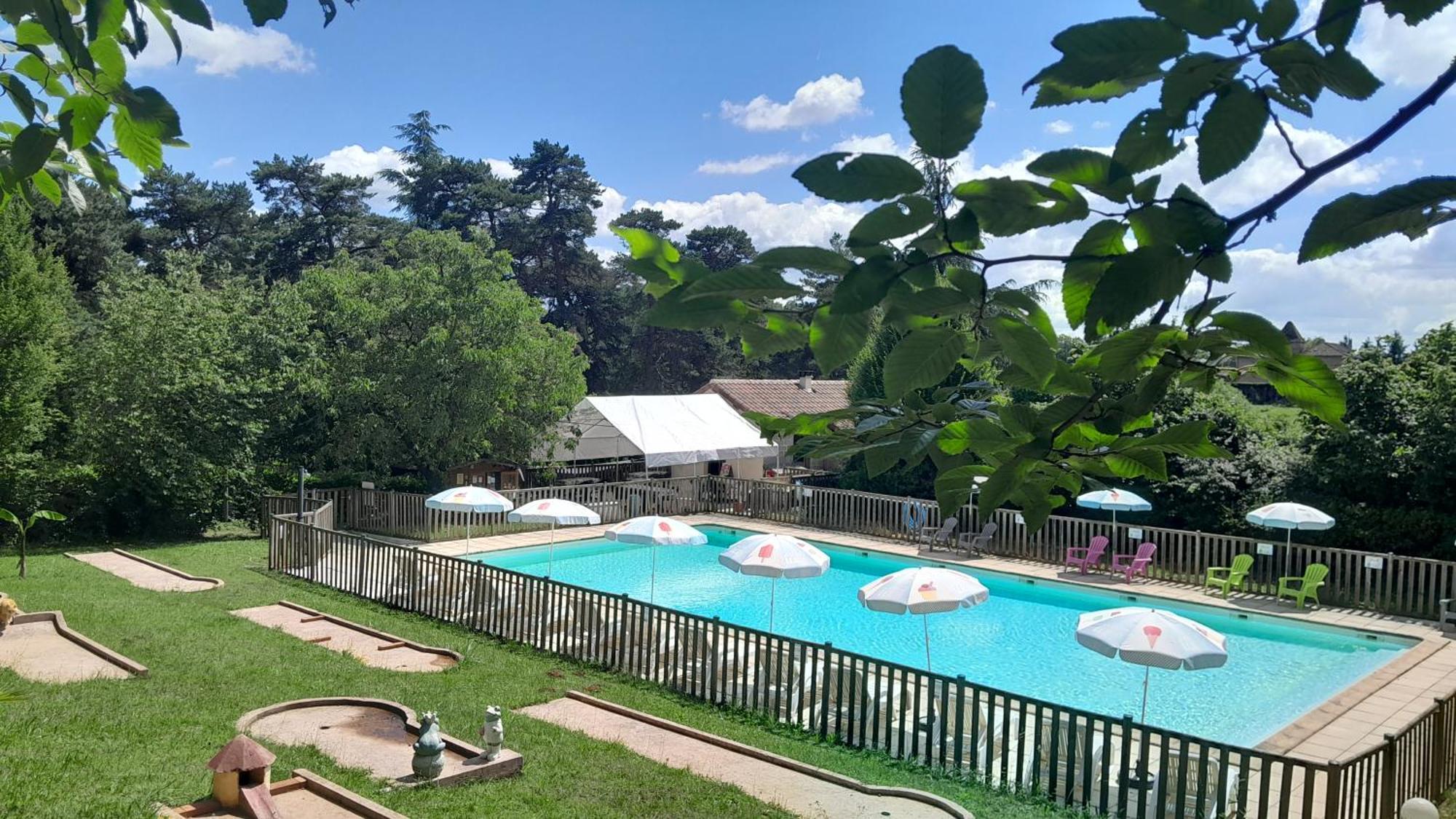 Camping 46 Rainettes Goujounac Exterior foto